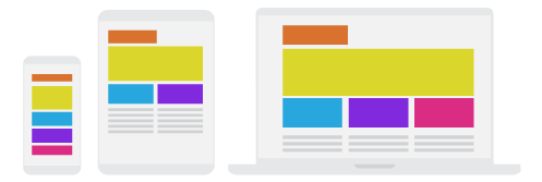 responsive design that adapts to all types of devices